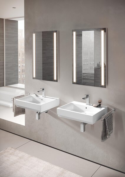 Grohe Eurocube baterie lavoar stativ StarLight Chrome 23445000