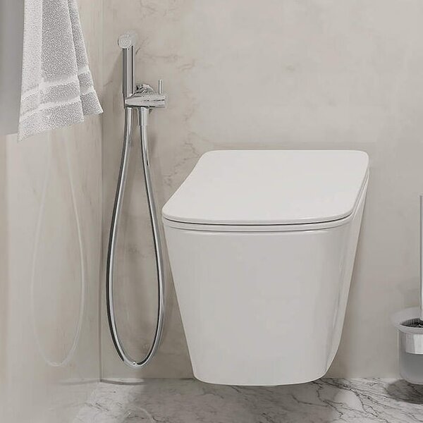 Deante Bidetta set baterie bideu perete crom ANW_051B