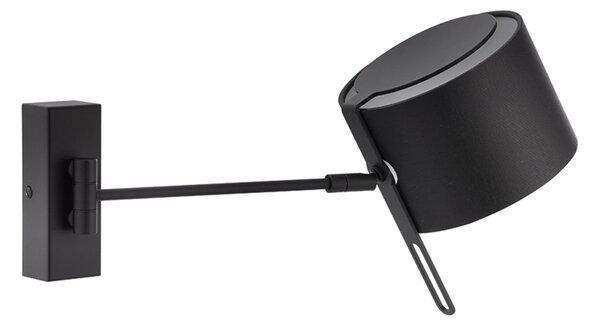 BRUMBERG 58153080 aplică, dublu pivotant, reglabil, Negru, Camera de zi / sufragerie, Metal, Modern, Lumină de lectură