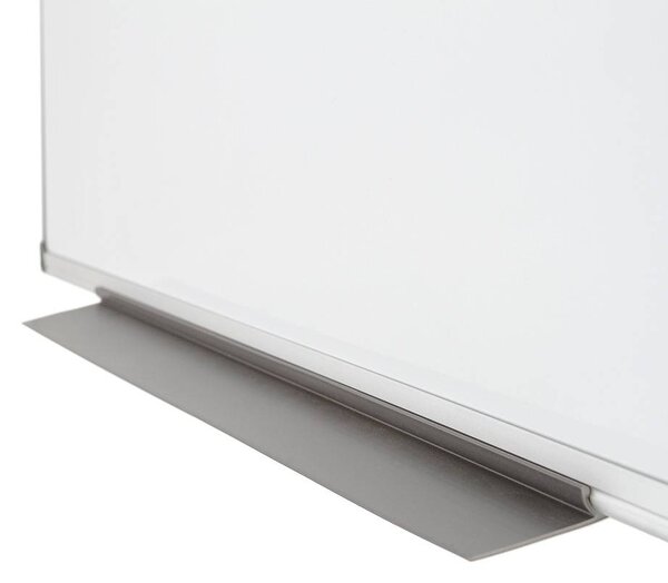 Combi Board tabla alba/pluta 90 × 120 cm, aluminiu