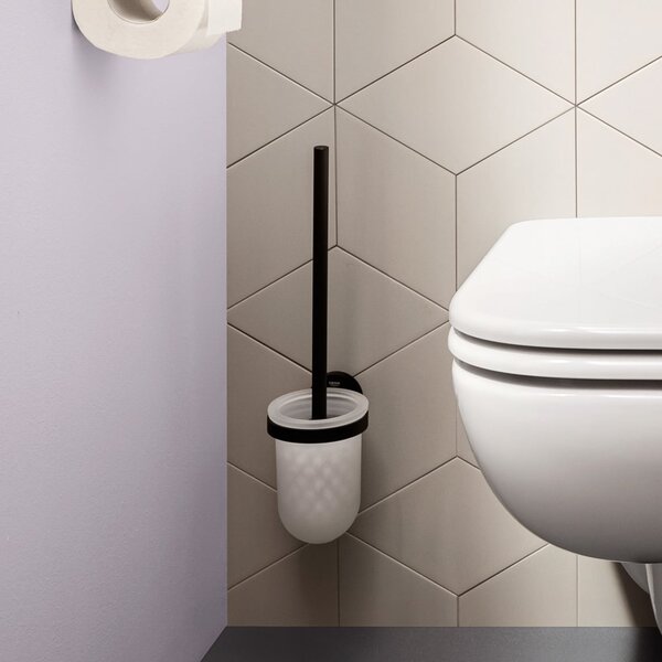 Grohe Start perie de toaletă înșurubat negru 411852430