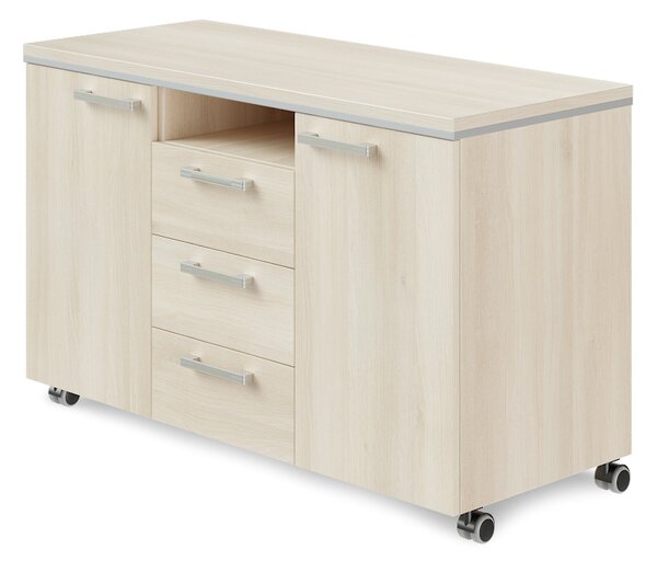 Container mobil TopOffice Premium 120 x 50,4 cm, salcam deschis