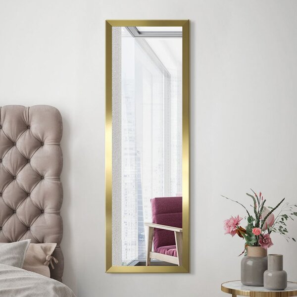 Styler Cannes oglindă 47x127 cm dreptunghiular auriu LU-12275