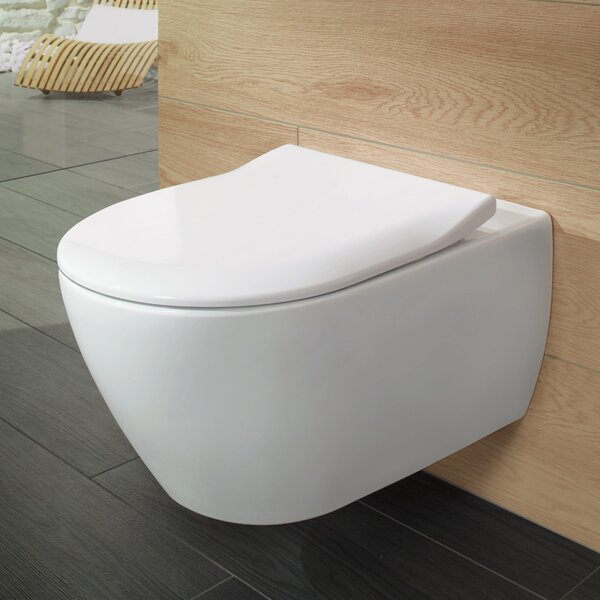 Villeroy & Boch Subway 2.0 set combi-pack cu tablă agăţat fără margine alb 5614R201