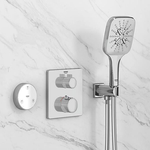 Grohe Grohtherm baterie cadă-duș ascuns cu termostat crom 24079000
