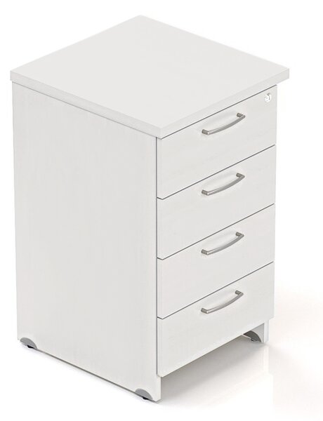 Container Visio 50 x 47 cm - 4 sertare, alb