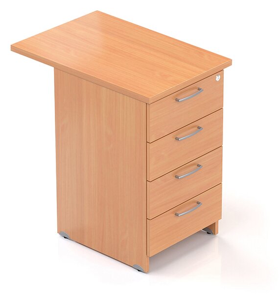 Container Visio 70 x 47 cm - 4 sertare, fag