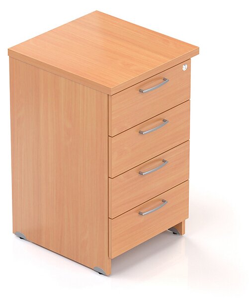 Container Visio 50 x 47 cm - 4 sertare, fag