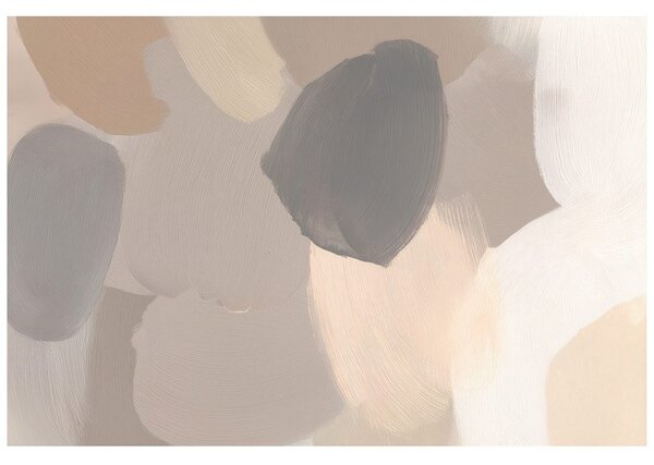 Fototapet tușe neutre abstracte