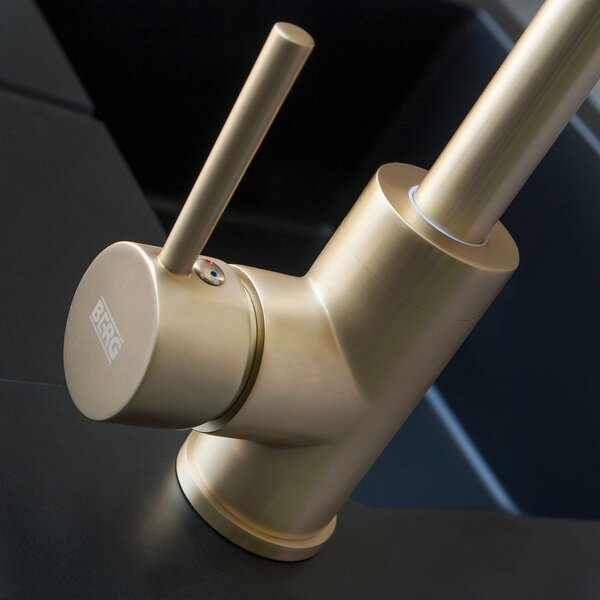 Berg Light Gold Pro baterie bucătărie pe picior aur/aur vechi 830008BG