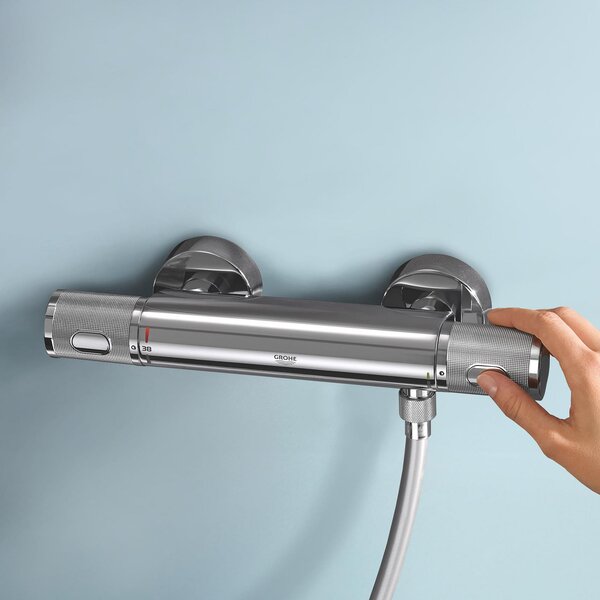 Grohe Precision Feel baterie cadă-duș perete cu termostat crom 34788000