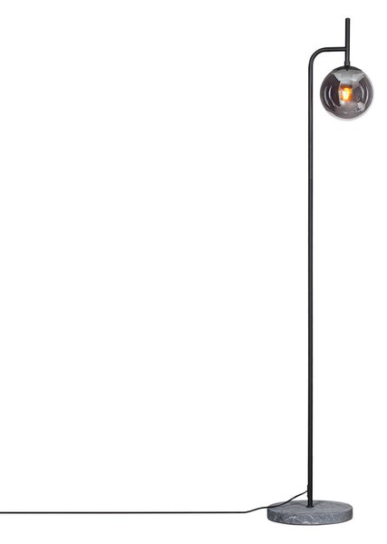 By Rydéns Boyle lampadar cu picior de marmură, Negru, Camera de zi / sufragerie, Piatră, Modern