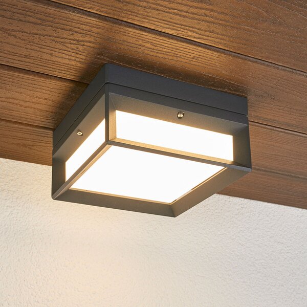 BEGA 22650K3 aplică LED de exterior grafit 3.000K, Gri, Metal, Modern