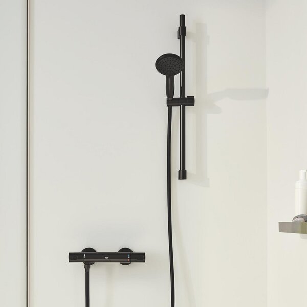 Grohe Vitalio Start set de duș perete negru 279482431