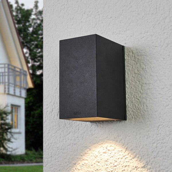 BEGA 33579K3 aplică exterior grafit 3.000K 1 parte, Gri, Metal, Modern