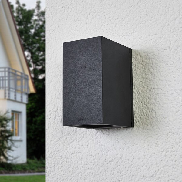 BEGA 33579K3 aplică exterior grafit 3.000K 1 parte, Gri, Metal, Modern