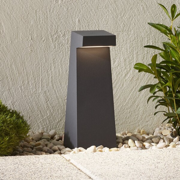 BEGA 77276 - lampă LED cu postament grafit 3.000 K, Gri, Metal, Modern