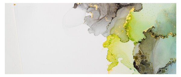 Tablou - Arta abstractă în cerneală (120x50 cm)