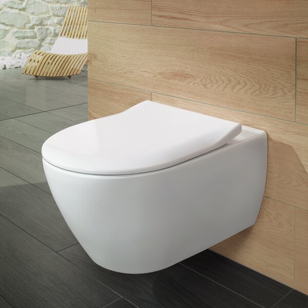 Villeroy & Boch Subway 2.0 vas wc agăţat fără margine alb 5614R001