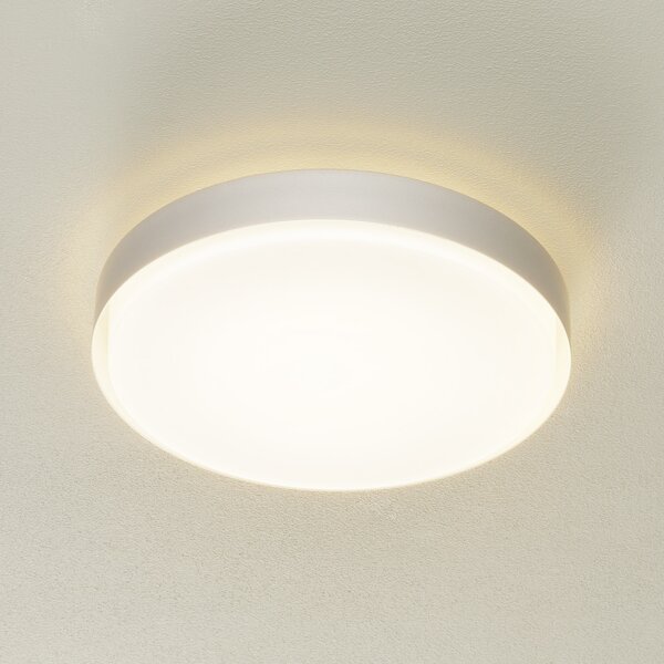 BEGA Bega 34279 plafonieră LED, aluminiu, Ø 42 cm, DALI, reglabil, Alb, Baie, Metal, Modern