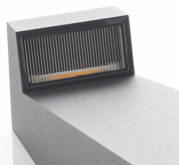 BEGA 84108 - lampă LED cu postament grafit 3.000 K, Gri, Metal, Modern