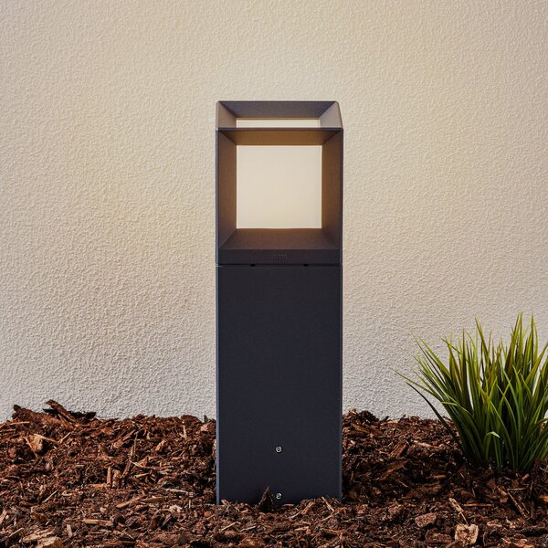 BEGA 84604 - lampă LED cu postament grafit 3.000 K, Gri, Metal, Modern