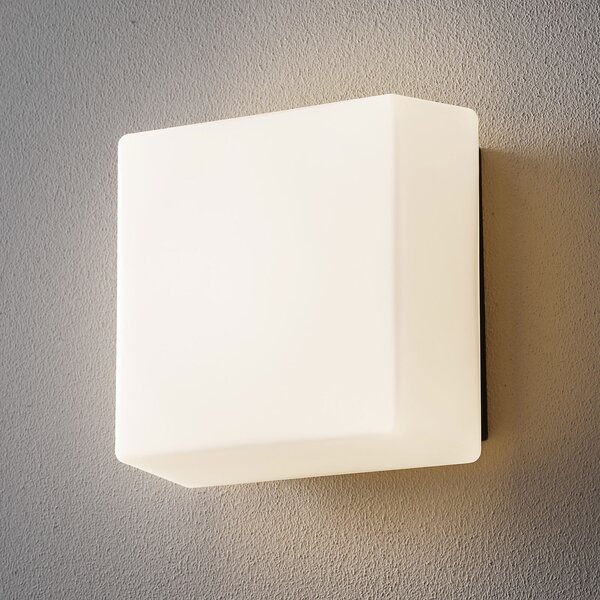 BEGA Lichtbaustein 38300 aplică LED 21x21cm, Alb, Metal, Modern, Plafon unghiular direct