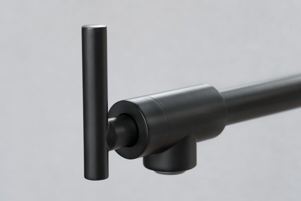 Berg Pot Filler baterie bucătărie perete negru 830135B