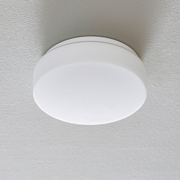 BEGA Bega 50078 plafonieră LED DALI 3,000K Ø25cm, reglabil, Alb, Baie, Metal, Modern