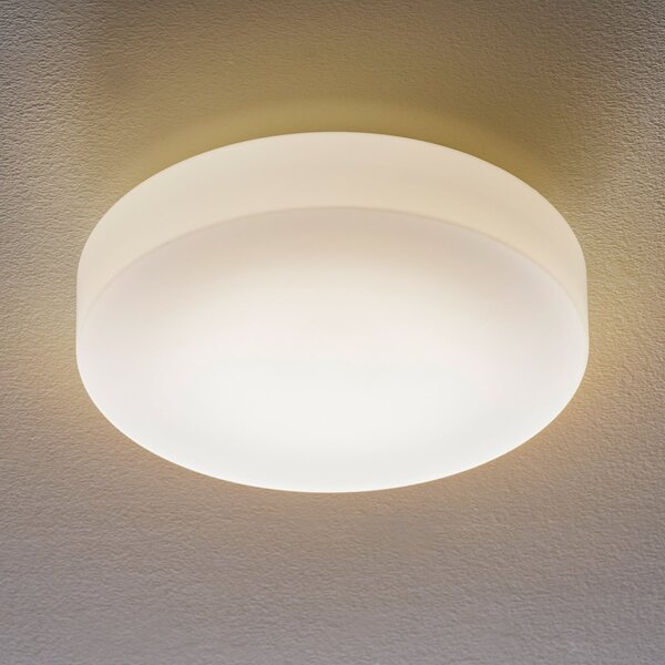 BEGA Bega 50651 plafonieră LED sticlă opală 3,000K Ø34cm, Alb, Baie, Sticlă, Modern