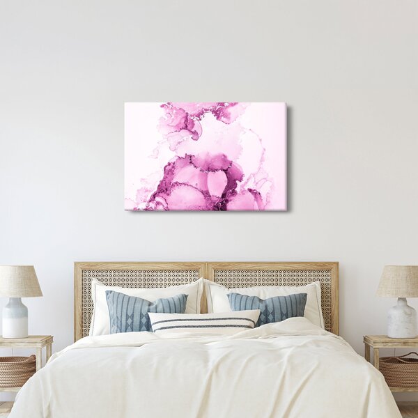 Tablou - Decor roz (90x60 cm)