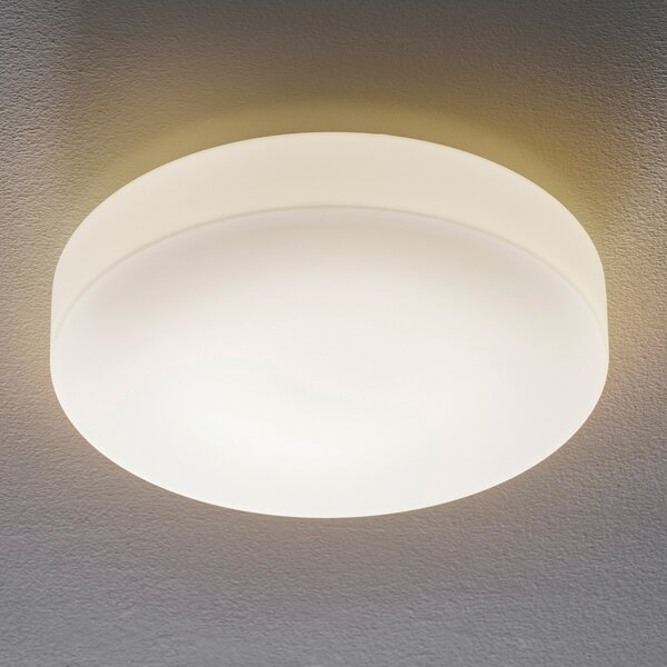 BEGA Bega 50652 plafonieră LED sticlă opală 3,000K Ø39cm, Alb, Baie, Sticlă, Modern