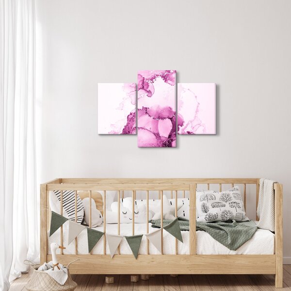 Tablou - Decor roz (90x60 cm)