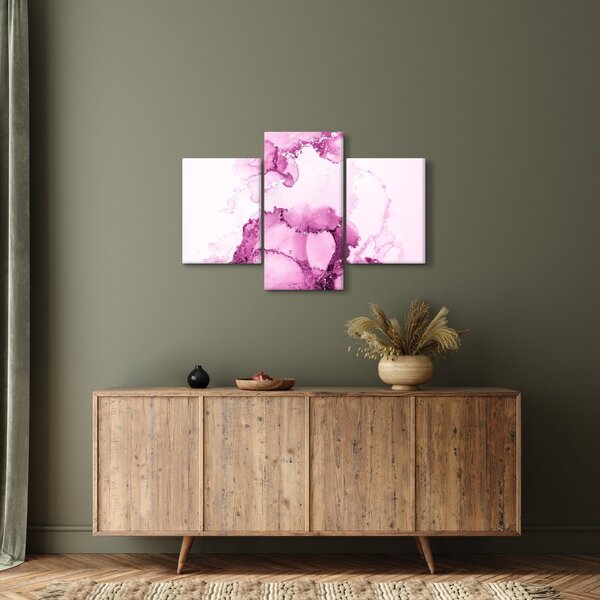 Tablou - Decor roz (90x60 cm)