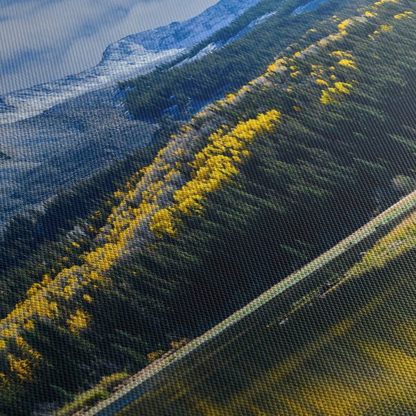 Tablou - Lost Lake, Oregon (cu ceas) (90x30 cm)