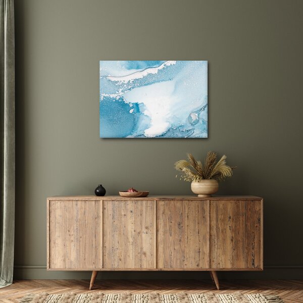 Tablou - Decor albastru (70x50 cm)
