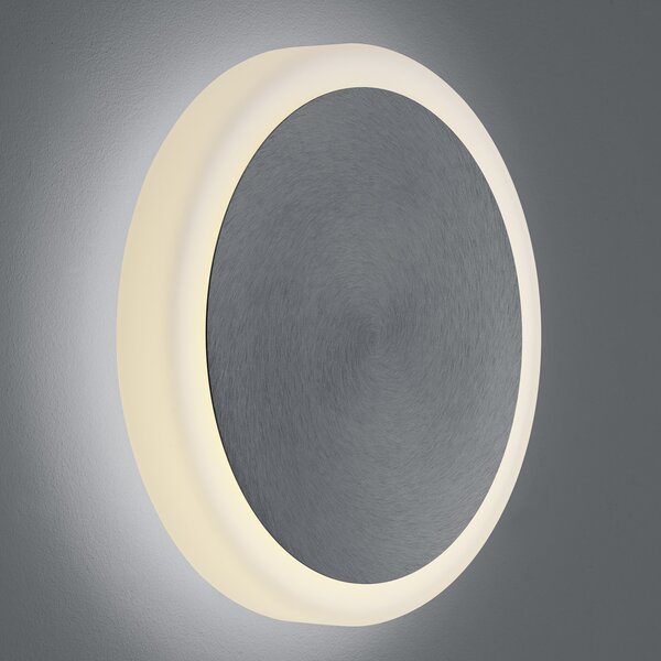 BANKAMP aplică de perete cu LED, 33 cm, antracit, reglabil, Negru, Camera de zi / sufragerie, Metal, Modern