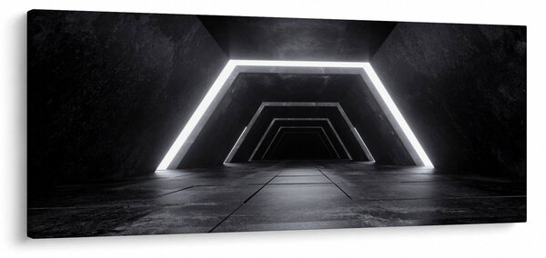 Tablou - Tunel futurist (120x50 cm)