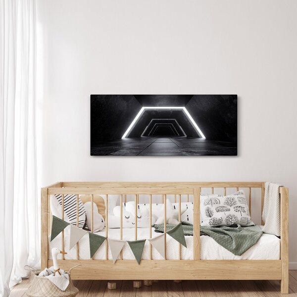 Tablou - Tunel futurist (120x50 cm)