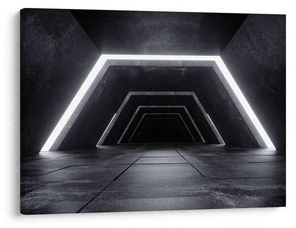 Tablou - Tunel futurist (70x50 cm)