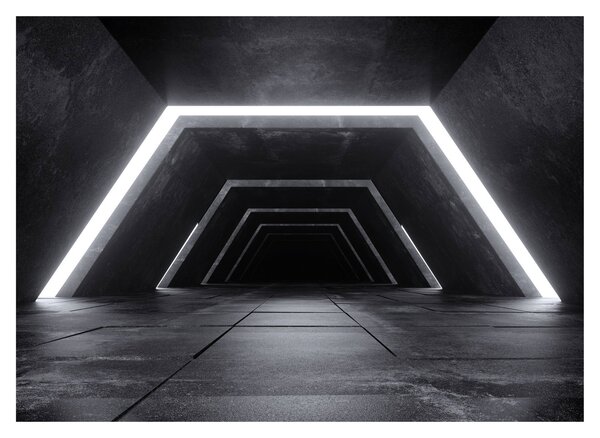 Tablou - Tunel futurist (70x50 cm)