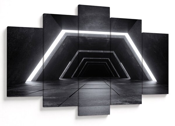 Tablou - Tunel futurist (150x105 cm)