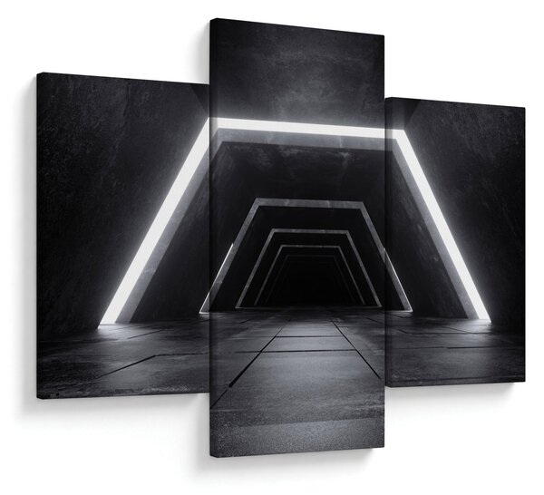 Tablou - Tunel futurist (90x60 cm)