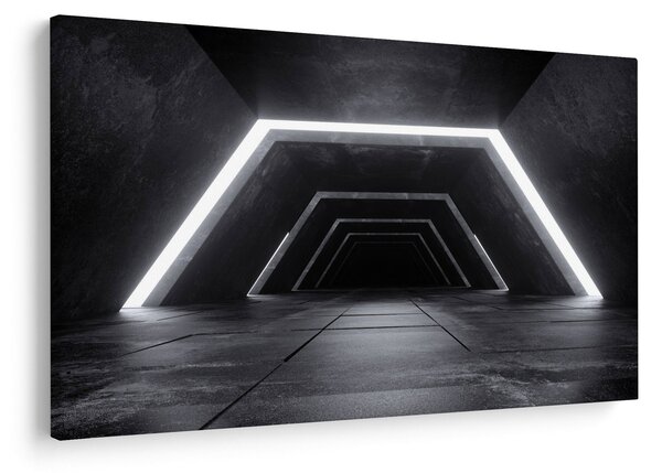 Tablou - Tunel futurist (90x60 cm)