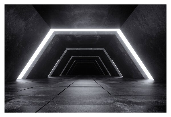Tablou - Tunel futurist (90x60 cm)