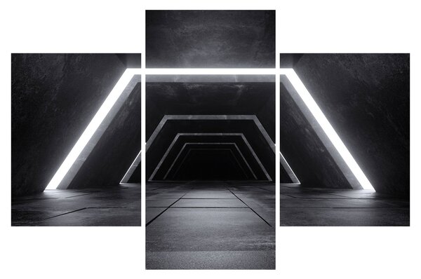 Tablou - Tunel futurist (90x60 cm)