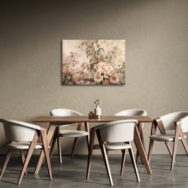 Tablou - Vintage pictura pasăre (70x50 cm)