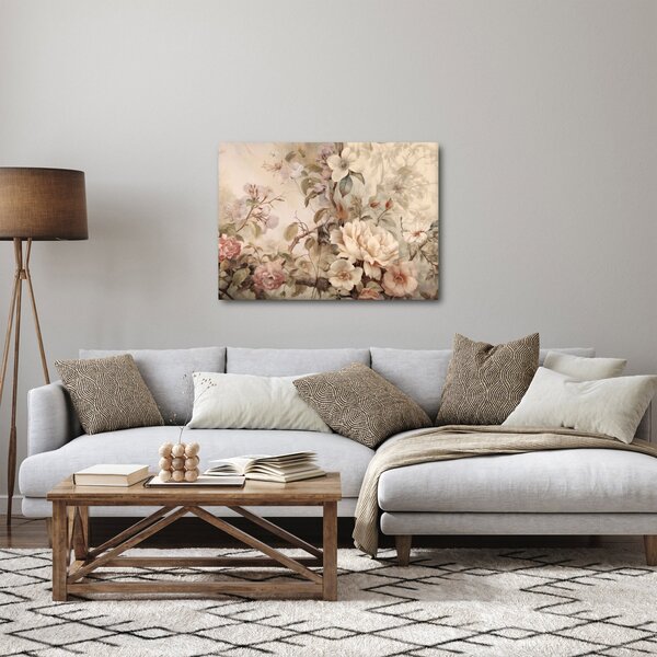 Tablou - Vintage pictura pasăre (70x50 cm)
