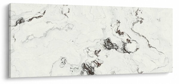 Tablou - Marmură albă (120x50 cm)