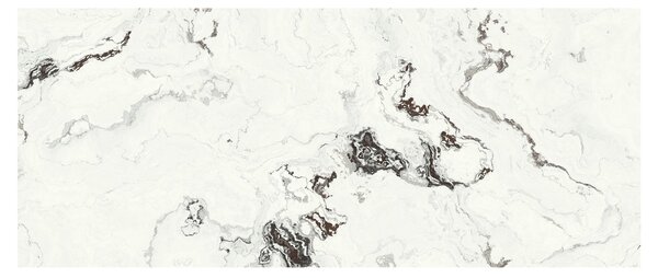 Tablou - Marmură albă (120x50 cm)